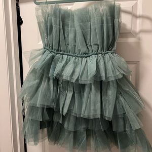 Tulle Mini Dress